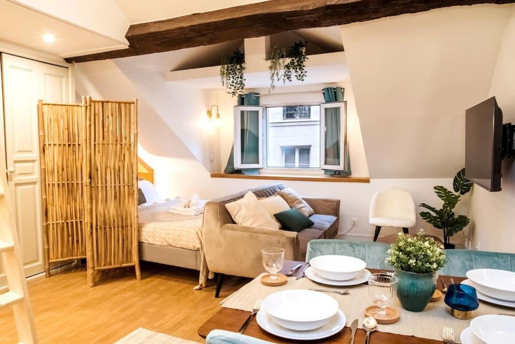 Spacious In Hyper Center - Smart Tv & Wifi - 4p Appartamento Parigi